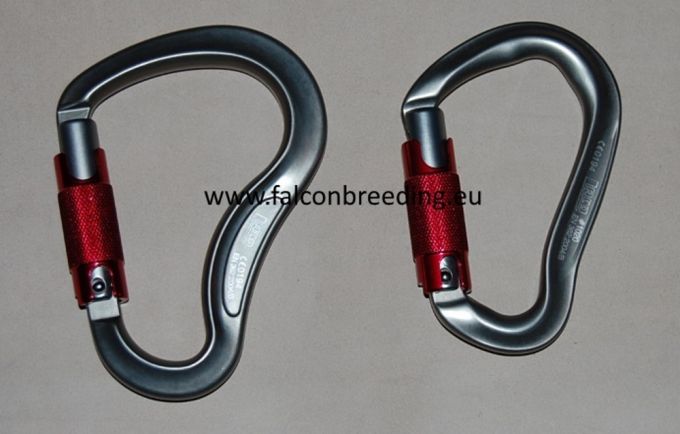 Karabiner LACD HMS Trilock Bent